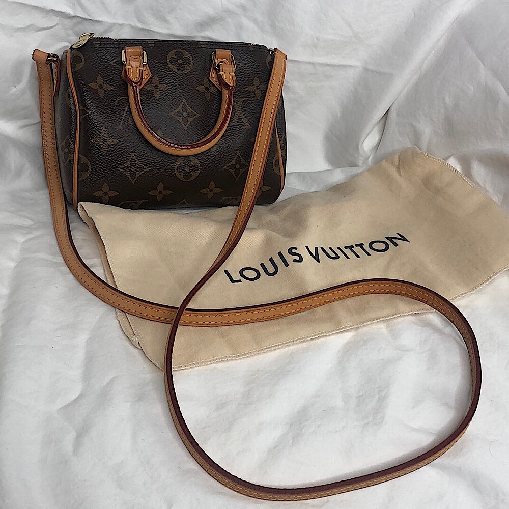 Authentic Louis Vuitton Speedy Nano
